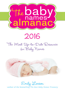 Larson - Baby Names Almanac