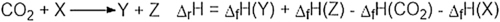 SCHEME 14 General reaction of carbon dioxide and its enthalpy of reaction - photo 10