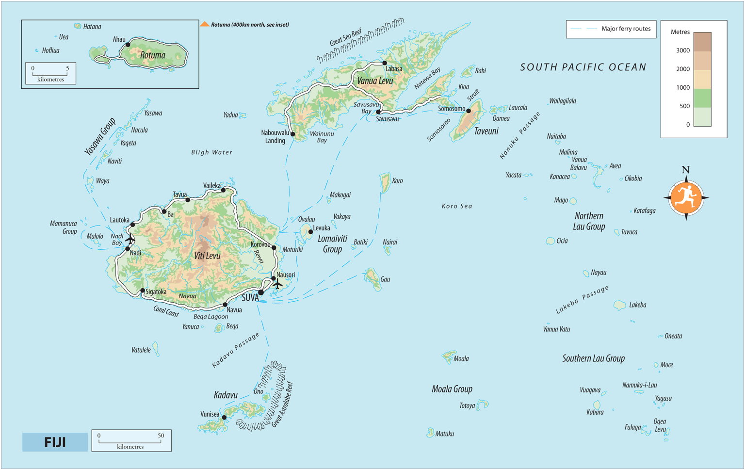 FACT FILE Fiji is made up of 333 islands and many tiny islets Two thirds of - photo 7