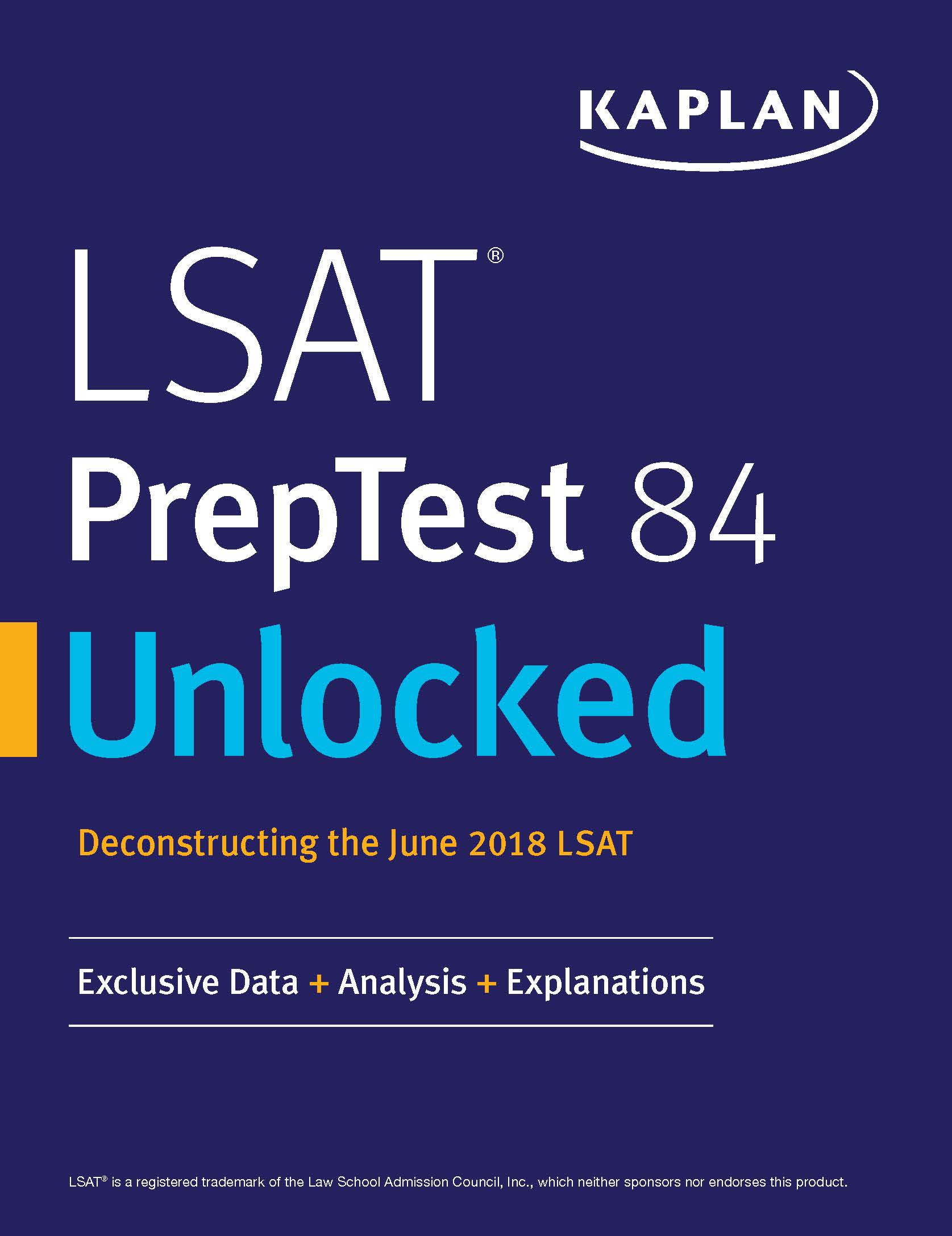 LSAT PrepTest 84 Unlocked LSATPrepTest 80 Unlocked Deconstructing the June - photo 1